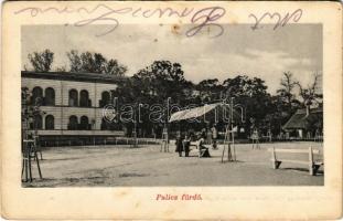 1910 Palics, Palic; tér. Heumann Mór kiadása / square (fl)