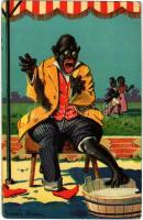 1910 Black man humour. litho s: Donadini jr. (EK)