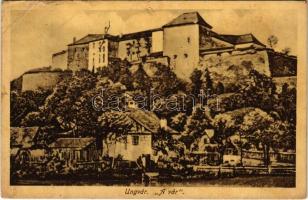 1916 Ungvár, Uzshorod, Uzhhorod, Uzhorod; vár. Reismann tőzsde kiadása / castle (EB)