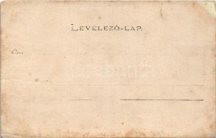 Selmecbánya, Schemnitz, Banská Stiavnica; Schemitz vom Schindelberg / látkép, mozaiklap. August Joer...