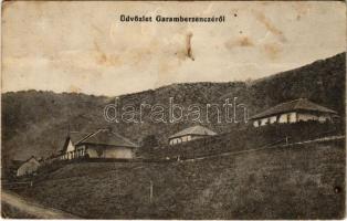 1918 Garamberzence, Hronská Breznica; Tisztviselőtelep / officials houses (EB)