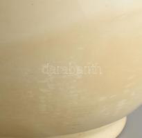 Gránit 10 literes zsírtartó, jelzett, kopásnyomokkal, m:30cm, d:30cm