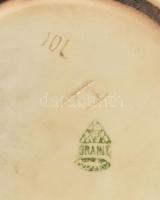 Gránit 10 literes zsírtartó, jelzett, kopásnyomokkal, m:30cm, d:30cm