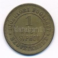 DN "Diósgyőri Fogyaszt. Szövetkezet - 1 Nacy Suphon (Nagy Syphon)" élelmiszerbárca verési ...