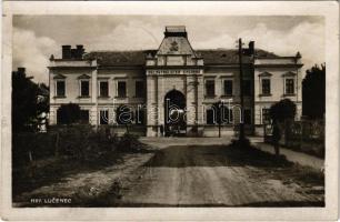 1938 Losonc, Lucenec; Delostrelecka kasarna / Tüzérségi laktanya / Artillery barracks + 1938 Losonc visszatért So. Stpl