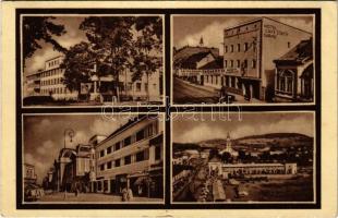 1939 Beregszász, Beregovo, Berehove; Donáth szálloda, piac / hotel, market