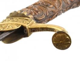 Régi muskéta / kard, kopott, h:79cm