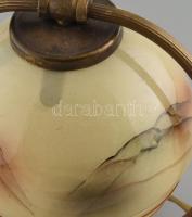 Régi asztali lámpa, működik, E14es foglalattal, m:20cm