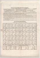 Ausztria / Bécs 1858. "K.K. Österrechische Credit-Anstalt für Handel und Gewerbe" részvény...