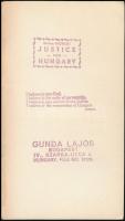 cca 1930 A Magyar Nemzeti Turisztikai Hivatal angol nyelvű kiadványa, belsejében több helyen "J...