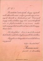1934 Pannonia posztó- és divatház reklámja. Budapest, Károly király út 3/b. (EK)