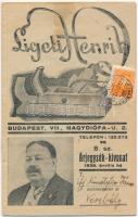 1939 Ligeti Henrik bútor díszvasalások nagy választékban - 16 oldalas árjegyzék. Budapest, Nagydiófa utca 2.
