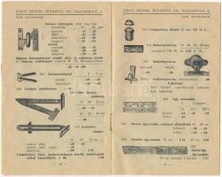 1939 Ligeti Henrik bútor díszvasalások nagy választékban - 16 oldalas árjegyzék. Budapest, Nagydiófa...