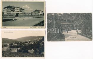 22 db főleg RÉGI történelmi magyar város képeslap vegyes minőségben / 22 mostly pre-1945 historical ...