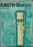 cca 1930-1940 Bp. VII., Knuth K. Mérnök és Gyáros Knuth-Wofatit korszerű vízlágyító készülékének prospektusa, 4p