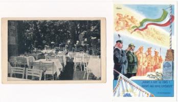 20 db főleg RÉGI történelmi magyar város képeslap vegyes minőségben / 20 mostly pre-1945 historical ...