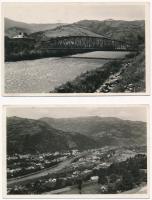 Huszt, Chust, Khust; - 2 db régi képeslap / 2 pre-1945 postcards