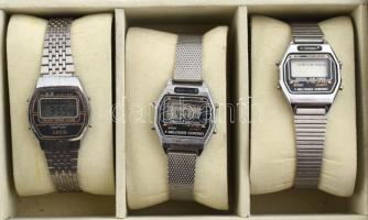 Igazi óragyűjtemény, egy élet munkája. 69 db karóra, régi mechanikus és retro kvarc óra, kisebb, rit...