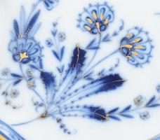 Fischer & Mieg, Pirkenhammer
 leveles kínáló, kézzel festett porcelán, jelzett, 1900 körül, 21x...