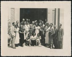 Istituto dei Ciechi Francesco Cavazza Bologna. vakok és gyengénlátók intézetébe készült 5 db csoport...