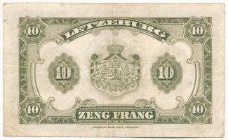 Luxemburg 1944. 10Fr T:III
Luxembourg 1944. 10 Francs C:F
Krause P#44