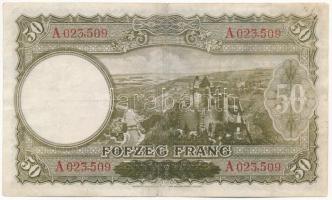 Luxemburg 1944. 50Fr T:III
Luxembourg 1944. 50 Francs C:F
Krause P#46