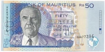 Mauritius 1999. 50R T:I Mauritius 1999. 50 Rupees C:UNC Krause P#50