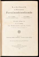 Judeich-Nitsche: Lehrbuch der Mitteleuropäischen Forstinsektenkunde Band II. Berlin, 1895, Verlagsbucchandlung Paul Parey. Kiadói egészvászon kötés, kopottas állapotban.