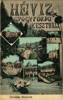 1907 Hévíz-gyógyfürdő (Keszthely), Art Nouveau. Sujánszky József kiadása (EK)
