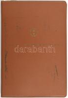 Bányász szolgálati érdemérem bronz fokozata adományozó levéllel fock Jenő autográf aláírásával plusz...