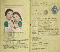 1925 Keményfedeles útlevél
