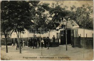 1915 Tápiósüly (Sülysáp), Fogyasztási szövetkezet üzlet. Pottok Ernő kiadása (fa)