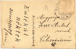 1930 Bánhida (Tatabánya), Turul emlékmű. photo (EB)