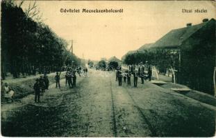 1916 Mecsekszabolcs (Pécs), utcai részlet. Roszprim Pál kiadása (EK)