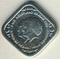 Hollandia 1980. 5c "Házassági évforduló" nem hivatalos kiadás T:2/3