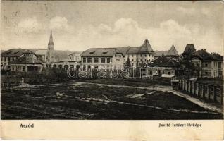 1917 Aszód, Javítóintézet látképe. Huszerl Sándor és Fia kiadása (EK)