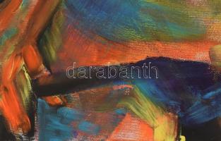 Nagy Imola (1976-): Női akt. Akril, vászon, keret nélkül, jelzett, 50x60cm