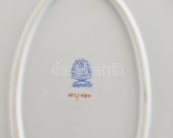 Herendi Viktória mintás 1db sültes / pecsenyés tál, kézzel festett porcelán, jelzett, kopásnyomokkal...