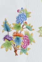 Herendi Viktória mintás 1db sültes / pecsenyés tál, kézzel festett porcelán, jelzett, kopásnyomokkal...