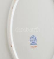 Herendi Viktória mintás 1db sültes / pecsenyés tál, kézzel festett porcelán, jelzett, kopásnyomokkal...