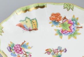 Herendi Viktória mintás 3 részes szoszié / szószos / mártásos tál, kézzel festett porcelán, jelzett,...