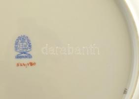 Herendi Viktória mintás 6db lapostányér, kézzel festett porcelán, jelzett, hibátlan