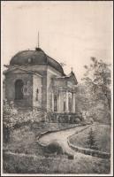 Olvashatatlan jelzéssel: Szőlősgyörök (Szőllősgyörök, Gróf Jankovich család mauzóleuma). Rézkarc, pa...