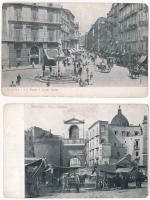 Kb. 62 db RÉGI olasz város képeslap vegyes minőségben / Cca. 62 pre-1945 Italian town-view postcards...