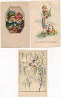 43 db RÉGI motívum képeslap vegyes minőségben / 43 pre-1945 motive postcards in mixed quality