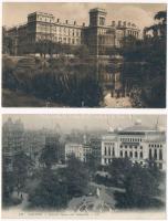 16 db RÉGI angol város képeslap vegyes minőségben / 16 pre-1945 British town-view postcards in mixed...