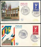 Franciaország 1958 (2 db)