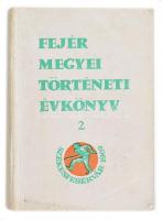 Fejér megyei történeti évkönyv 2. Székesfehérvár, 1969. Kiadói, kissé gyűrött papírkötésben