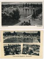 Hajdúszoboszló - 5 db régi képeslap vegyes minőségben