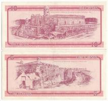 Kuba 1985. 5P + 10P "A" deviza tanúsítvány T:III
Cuba 1985. 5 Pesos + 10 Pesos "A&qu...